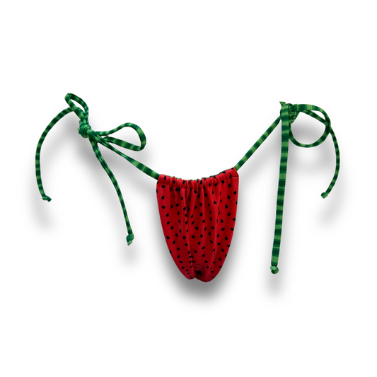 Ibiza Reversible Bikini Bottom - Watermelon
