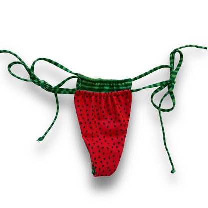 Ibiza Reversible Bikini Bottom - Watermelon