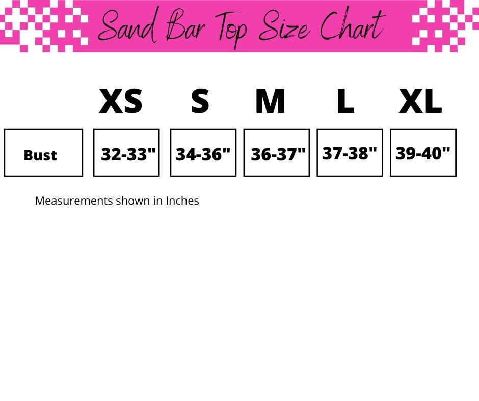 Sand Bar Size Chart Page